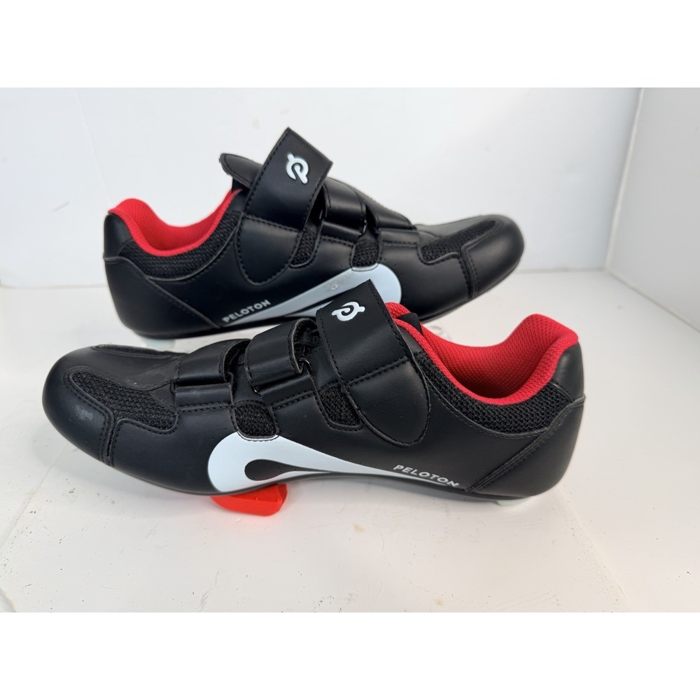 Peloton Altos Cycling Shoes Size 39 EU 8 US Indoor Bike Shoes Delta Cleats Black